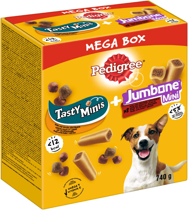 Pedigree Hundeleckerlis Leckerbissen Riesenknochen Mini Mixbox